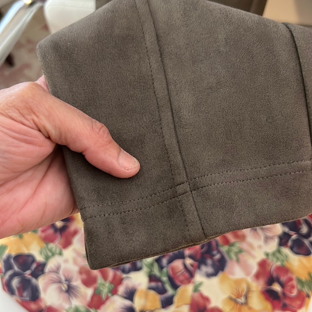 NWT Faux Suede Leggings